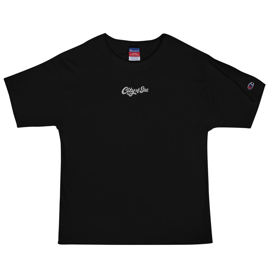City of Sac/Champion Classic EMB Small Logo T-Shirt
